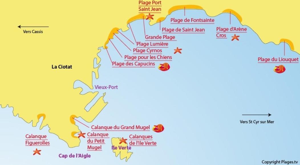 Chambre D'Hotes Le Secadou La Ciotat Dış mekan fotoğraf